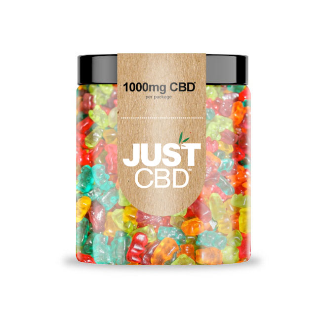 CBD Gummies 1000 mg Clear Bears