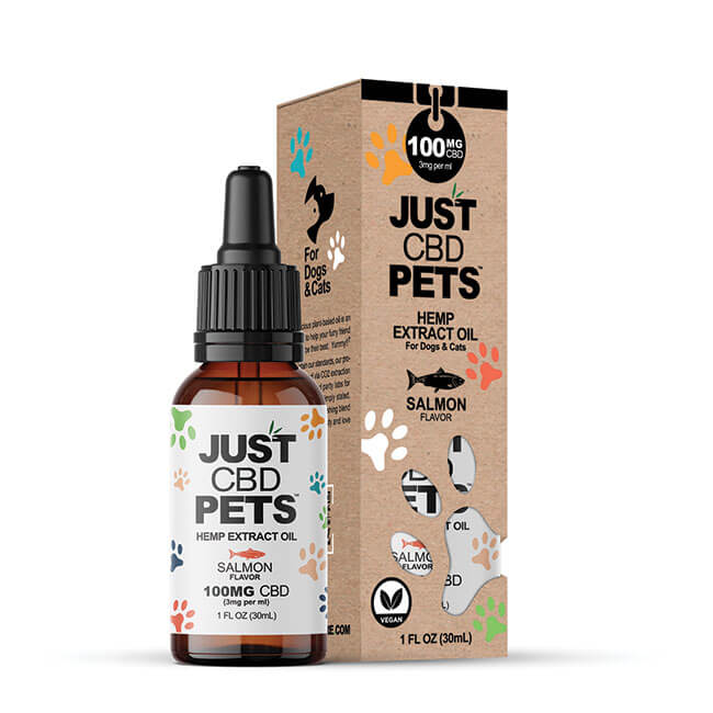 CBD Oil for Cats by JustCBD Salmon