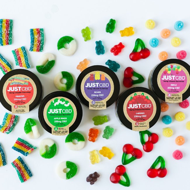 CBD Gummies 250mg jar