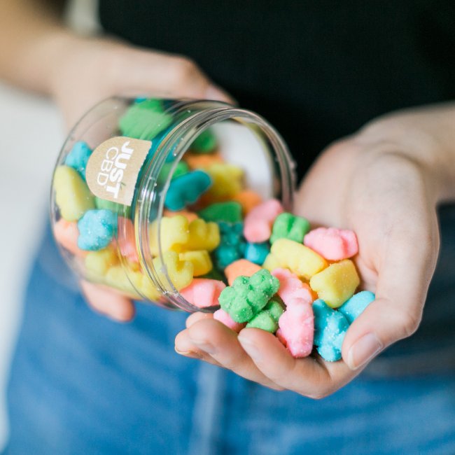 CBD Gummies 500mg jar